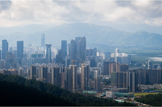 Cityscape of Shenzhen, China